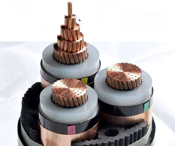 High-voltage cable YJV22-8.7/15KV 3X400